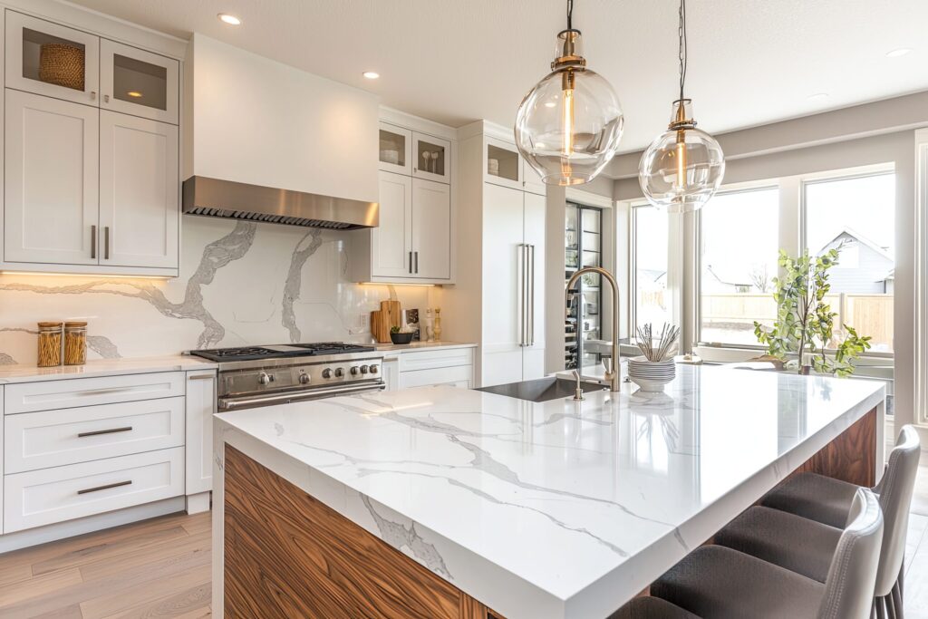 Custom kitchen layout and design plan
