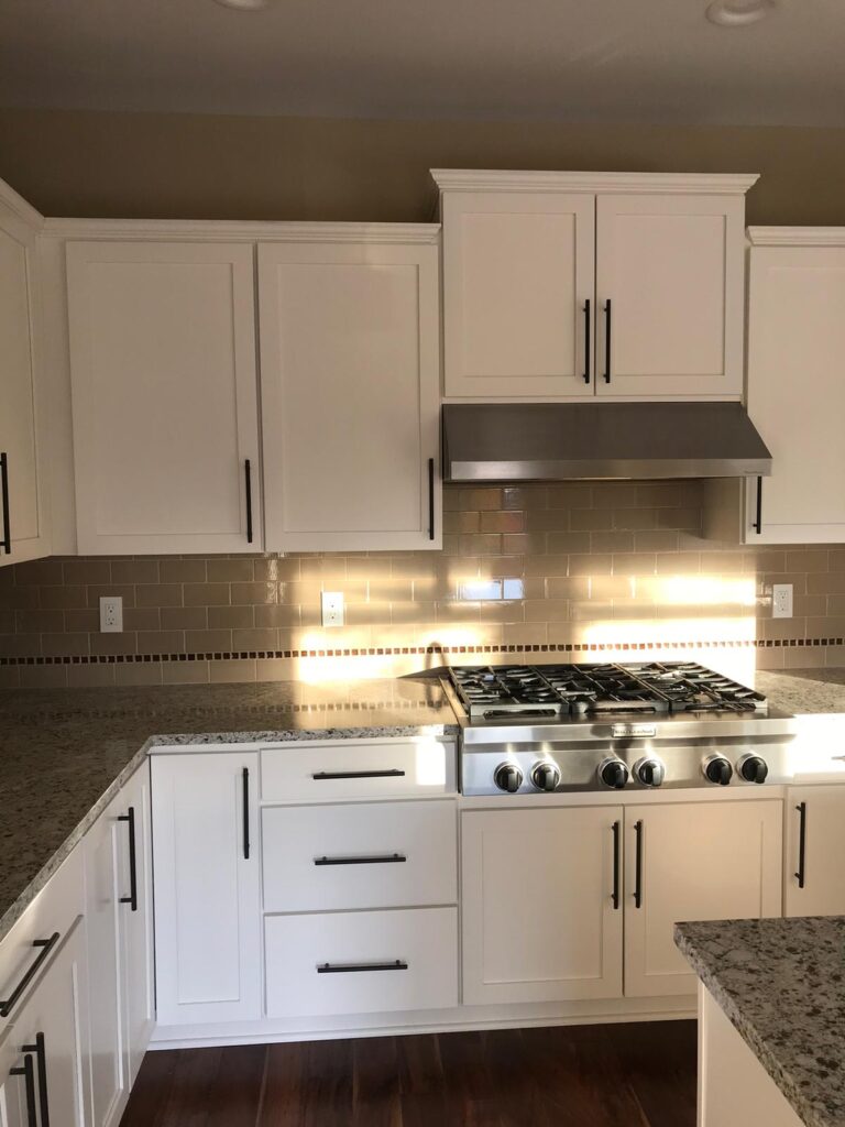 Professional cabinet painting and refinishing